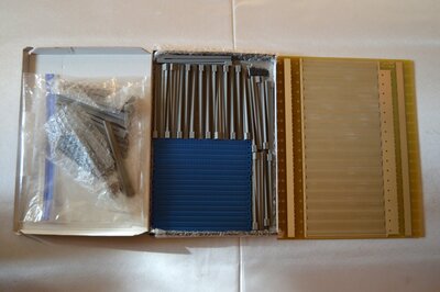 18-slot backplane, edge connectors and card guide slots from Jerry Walker at JMprecision.co.uk