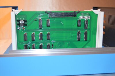 Board ejectors align with top of card cage