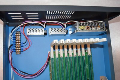 Power supplies installed