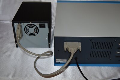 CPU and diskette drive connected