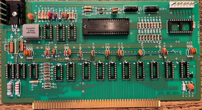 8080 CPU board front