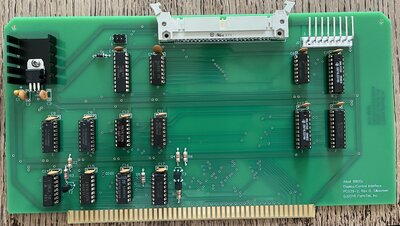 Interface board front