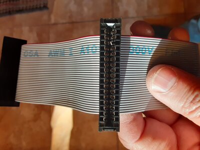 Damaged edge connector